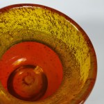 "Korek" Candleholder - Sudety Glassworks - Designed by Stefan Sadowski - Antico