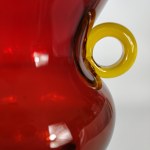 Vase with Handle - Huta Sudety - Designed by Kazimierz Krawczyk