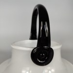 Black and White Basket - Tarnowiec Glassworks