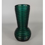 "Rings" Vase - Huta Prądniczanka - Rare Color