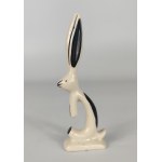 Hare Figurine - Ćmielów Porcelain - Designed by K. Czuba - New Look