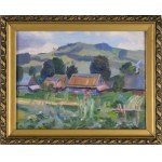 Jan WOJNARSKI (1879 - 1937), Huts in Podhale, ca. 1910