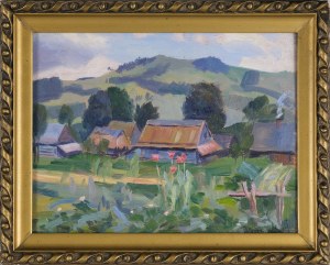 Jan WOJNARSKI (1879 - 1937), Chaty na Podhalu, ok. 1910