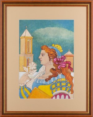 Jan KACZMARKIEWICZ (1904 - 1989), Projekt do scenografii Don Kichot