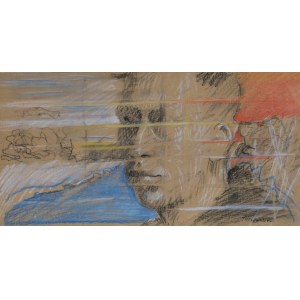 Jacek NALEWAJEK (1965 - 2018), Self-portrait, hommage a Witkacy
