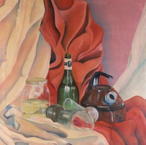 Jacek GŁOWACZ (ur. 1962), Martwa natura, ok. 1990