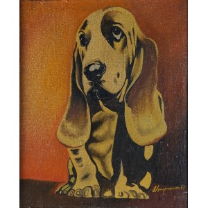 Marek SZYMAŃSKI, Portrait of a Dog, 1977