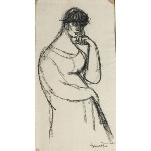 Hieronim SKURPSKI (1914 - 2006), Portrait of a Woman, 1958