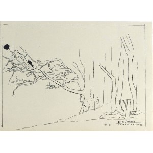 Hieronim SKURPSKI (1914 - 2006), Landscape from Denmark, 1975