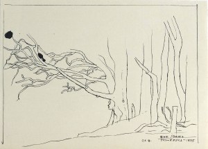 Hieronim SKURPSKI (1914 - 2006), Pejzaż z Danii, 1975