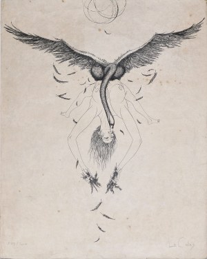 Pierre LE COLAS (ur. 1930), Leda z łabędziem