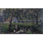 INDEPENDENT PAINTER (early 20th century), Little Goose, ca. 1900