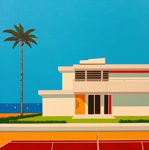 Jean-Claude Plewniak, The Tennis player's Villa II, 2026