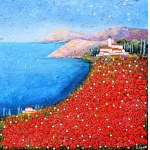 Alicia Kappa, Blue over a Tuscan cliff, 2026