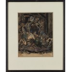 Władysław Żurawski (1888 Stryj - 1963 Mielec), Dyngus, 1934