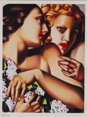 Tamara Łempicka (1894 Moskwa - 1980 Cuernavaca, Meksyk), 
