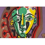 Pablo Picasso (1881 Malaga - 1973 Mougins), Camicetta a righe (Le Corsage Rayé).