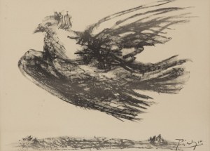 Pablo Picasso (1881 Malaga - 1973 Mougins), Gołąb w locie