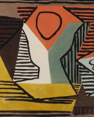 Pablo Picasso (1881 Malaga - 1973 Mougins), Kompozycja kubistyczna , 1929