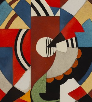 Auguste Herbin (1882 - 1960), Kompozycja kubistyczna , 1929
