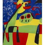 Joan Miro (1893 Barcelona - 1983 Palma de Mallorca), Dog Barking at the Moon (Dog Barking at the Moon), 1952.