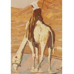 Aleksander Laszenko (1883 Annówka - 1944 Włocławek), Arrêt à un point d'eau, 1934
