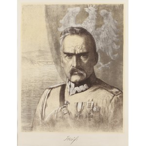 Stanisław Szwarc (1880 - 1953 Kraków), Marszałek Józef Piłsudski - apoteoza wodza, 1926