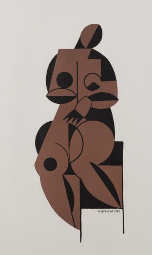 Henryk Berlewi (1894 Warszawa - 1967 Paryż), Akt, 1922