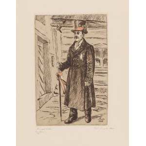 Erich Fuchs (1890 - 1960), Potret of a Man, 1926