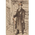 Erich Fuchs (1890 - 1960), Potret of a Man, 1926