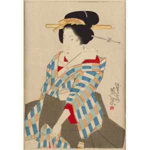 Keisai Eisen (1790 - 1848), Geisha, 1892