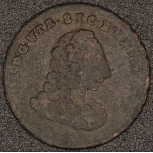 Italy. 1756 Naples 1 Tornese Carlo VII