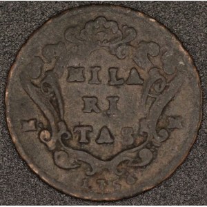 Italy. 1756 Naples 1 Tornese Carlo VII