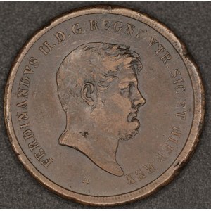 Italy. 1852 Naples 10 Tornesi 1852 Ferdinando