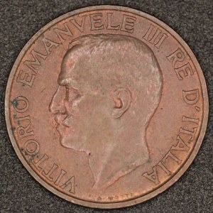 Italy. 1931 10 Centesimi R Rome