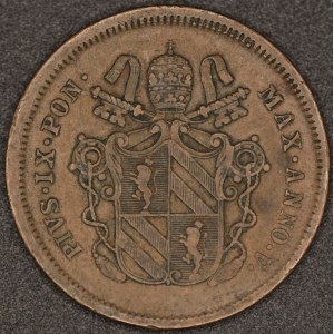 Vatican. 1851 2 Baiocchi - Papal States