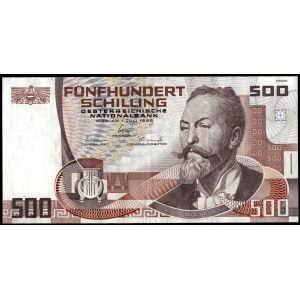 Austria. 1985 500 Schilling