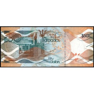 Barbados. 2016 50 Dollars - 1966-2016 Commemorative