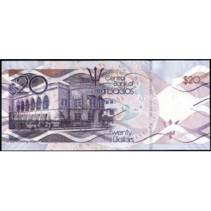 Barbade. 2017 20 dollars