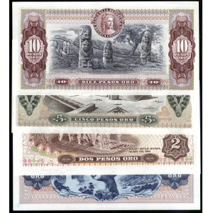 Kolumbia. 1973-1981 1 2 5 10 pesos - 4 sztuki