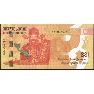 Fiji. 2022 88 Cents Prefix AA