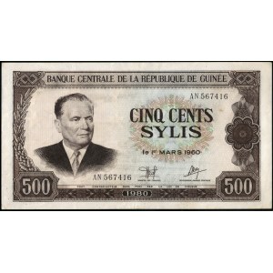 Guinée. 1980 500 Sylis