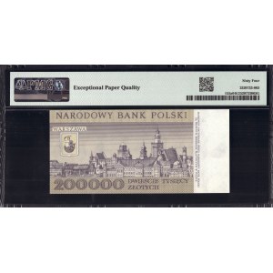 Polen. 1989 200000 Zlotych Vorsilbe R