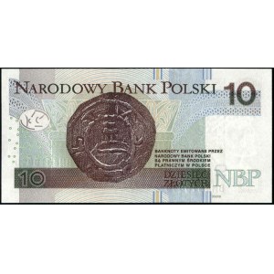 Polen. 2016 10 Zlotych Präfix BM