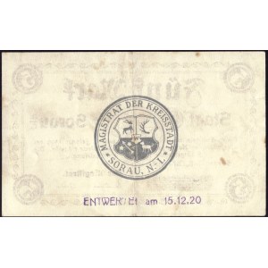 Polen. Żary 1919 5 Marek