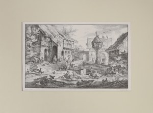 Ernst HASSE (1819-1860), Wiejska idylla, ok. 1858