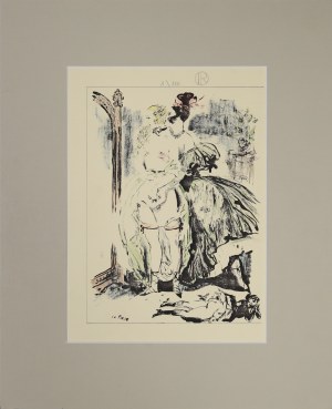 Louis BERTHOMME-SAINT-ANDRÉ (1905-1977), Dwie damy przed lustrem, ok. 1940