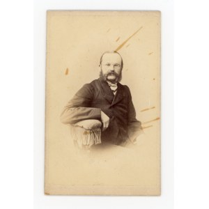 Varsovie, photo de Karol Beyer - Portrait d'un homme Prurzak ? 1860s (128)