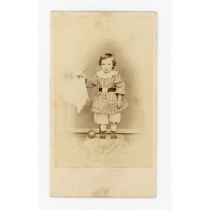 Grodno, fot. E. Mencel - Portret dziecka. Lata 60. XIX w. Rzadkość (193)