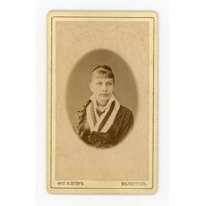 Bialystok, Foto von A. Jaeger - Porträt einer Frau (197)